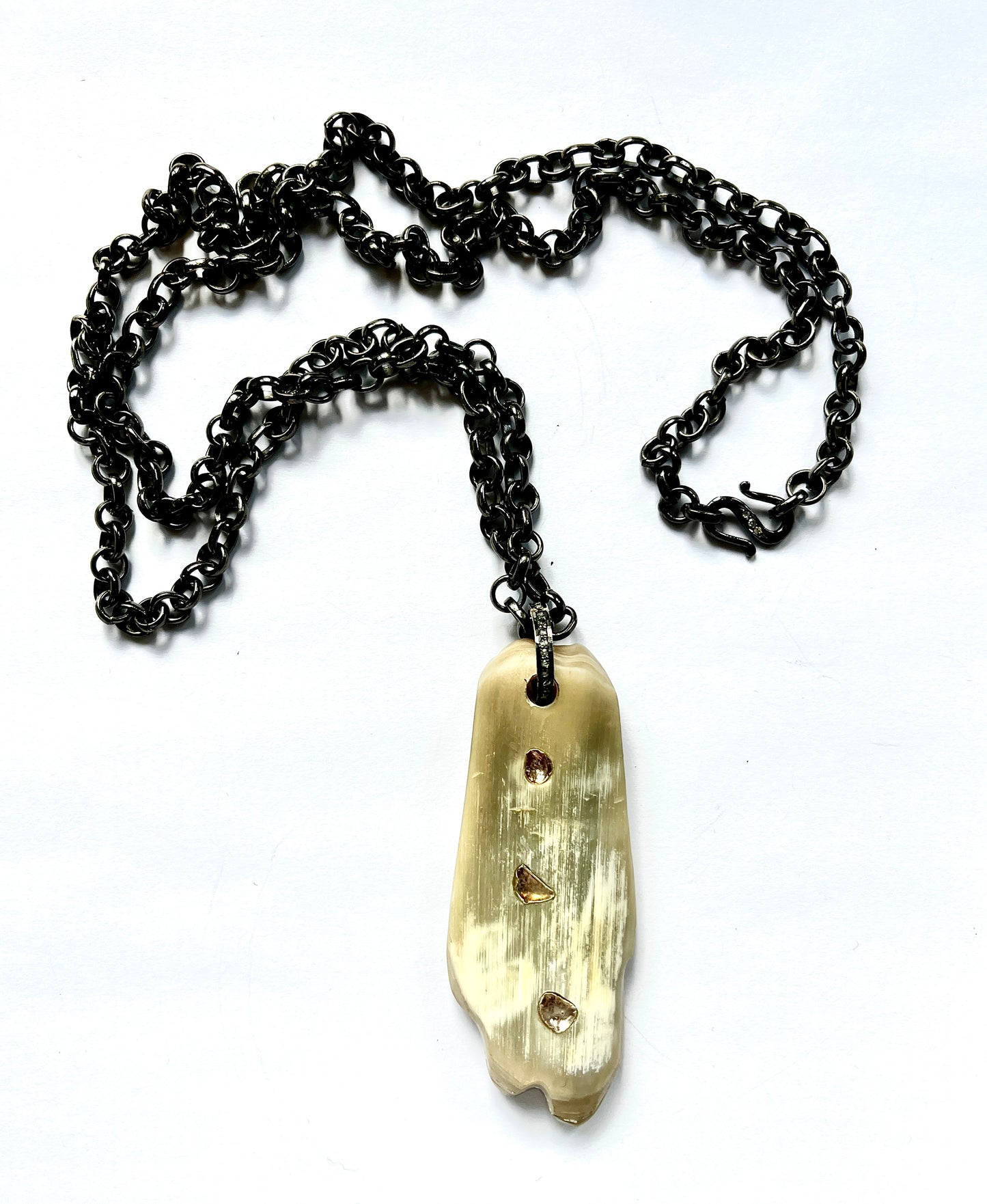 Water Buffalo Horn Necklace
