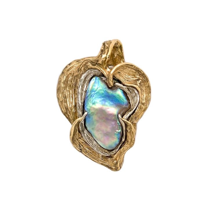 Abalone hot sale pearl pendant