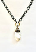 Baroque Pearl Chain Necklace