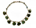 Labradorite Teardrops Necklace