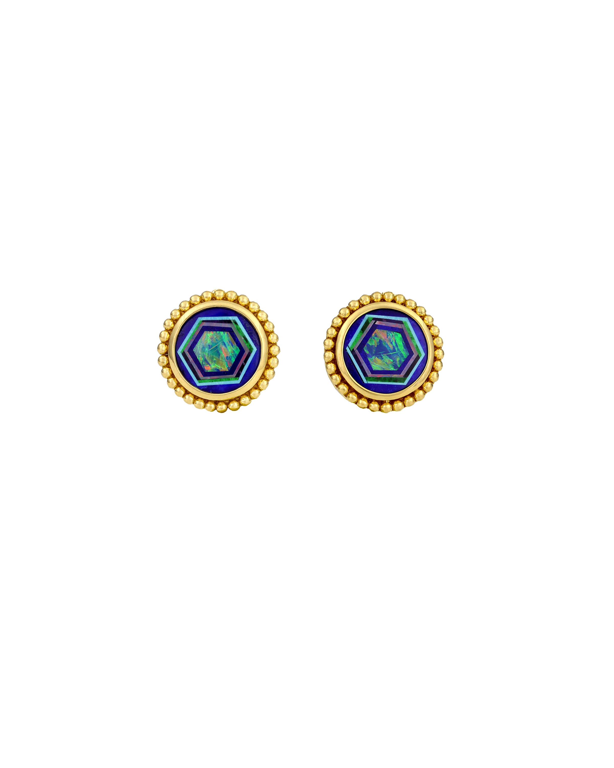 Intarsia Earrings