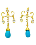 Turquoise earrings
