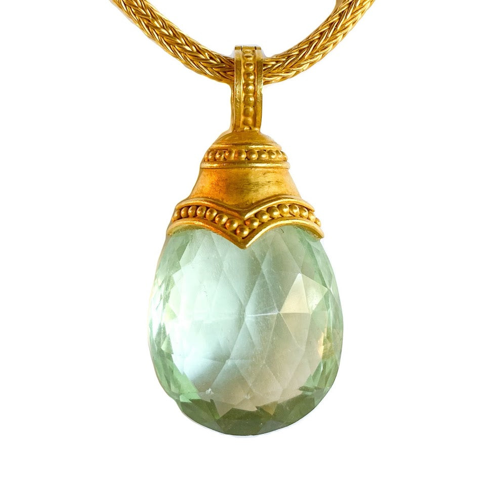 Prehnite Pendant