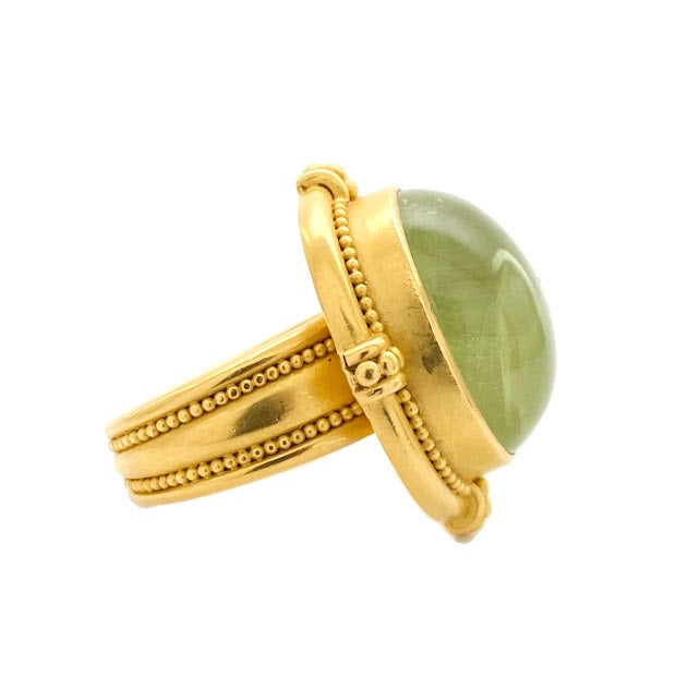 Scuba Peridot Ring