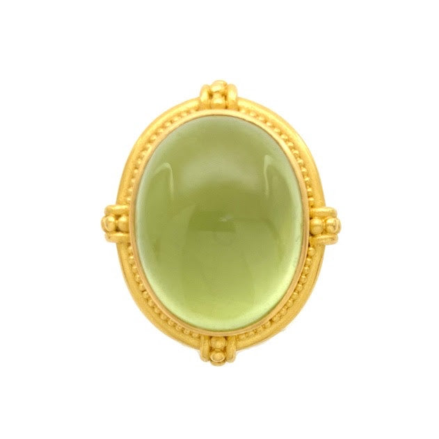 Scuba Peridot Ring