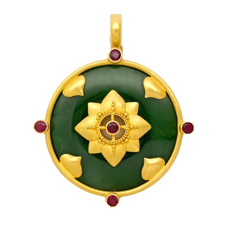 Jade and Ruby Compass