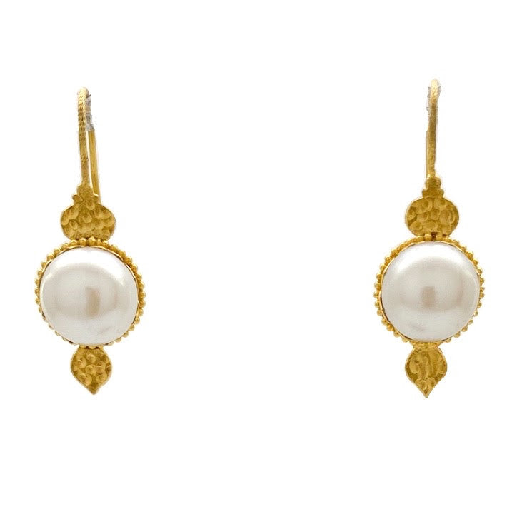Hammer Texture Earrings