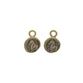 Sterling Coin Replica Dangles