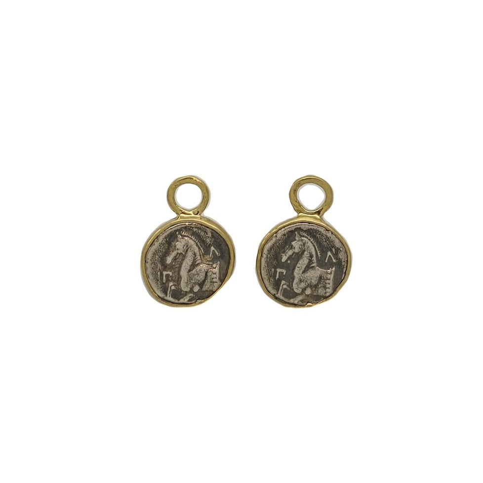 Sterling Coin Replica Dangles