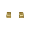 Folded Ribbon Earrings