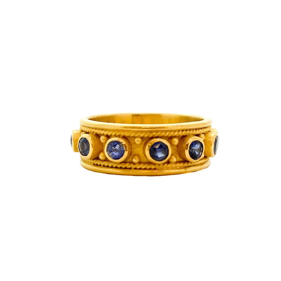 Twist Batu Sapphire Ring