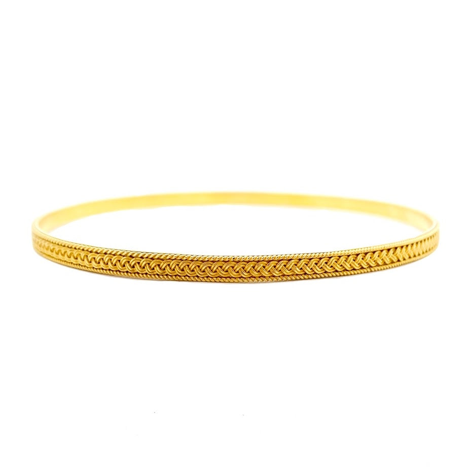 Braided Twist Bangle