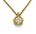 Reproduction of a snake vertebrae casting set with a diamond