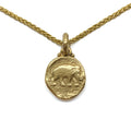 Elephant image from a copy of an ancient bronze coin