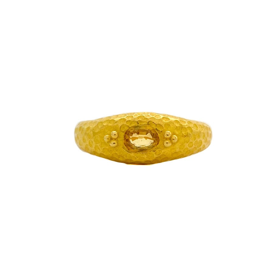 Gypsy Yellow Sapphire Ring