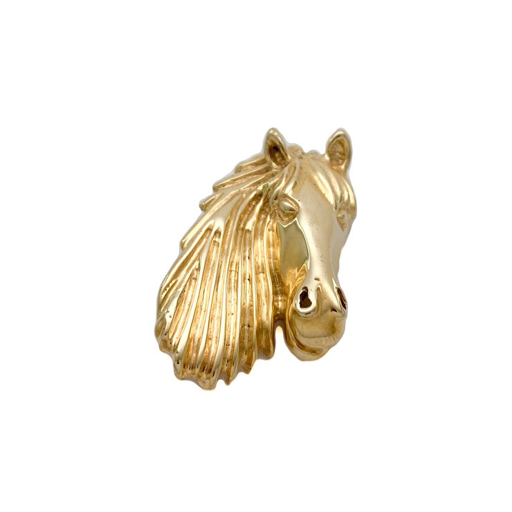 Horse Head Pin and Pendant