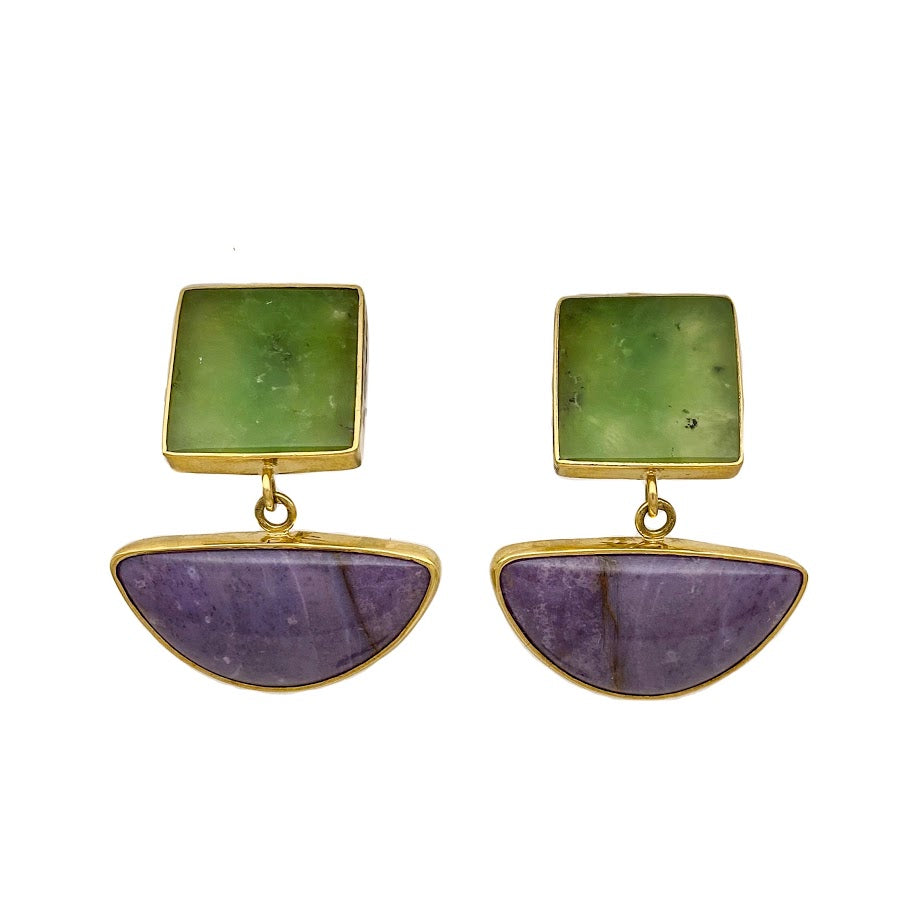 Sugalite and Agate