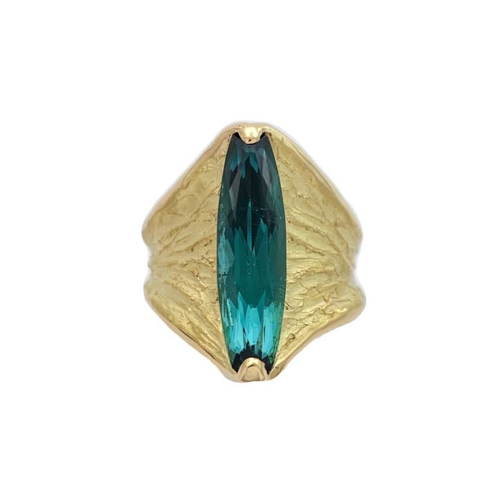 Tourmaline Inside Out Ring