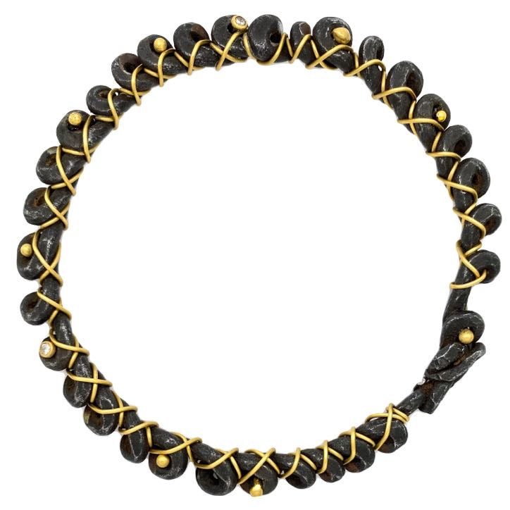 Old African Wrought Iron Bracelet