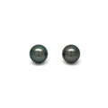 Black Tahitian Pearl Studs