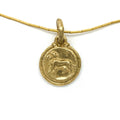 Image of a lion inspired by ancient stone seal