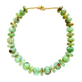 Lola Hand Carved Chrysoprase Necklace