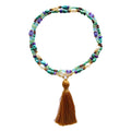 Lola Rudraksha Seed Tassel Necklace