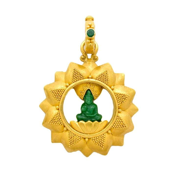 Lotus Buddha Pendant