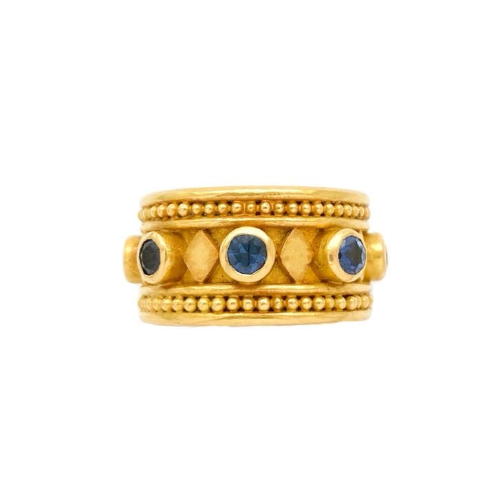 Paige Blue Sapphire Ring