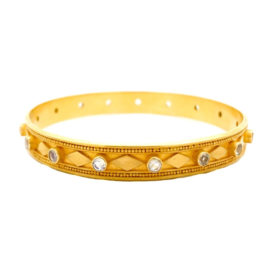 Paige Moonstone Bangle