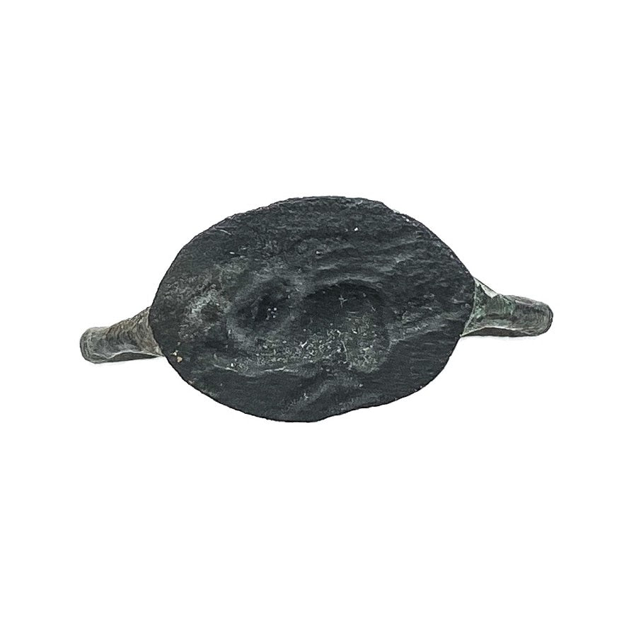 Pegasus image, an impression of ancient stone seal with diamonds