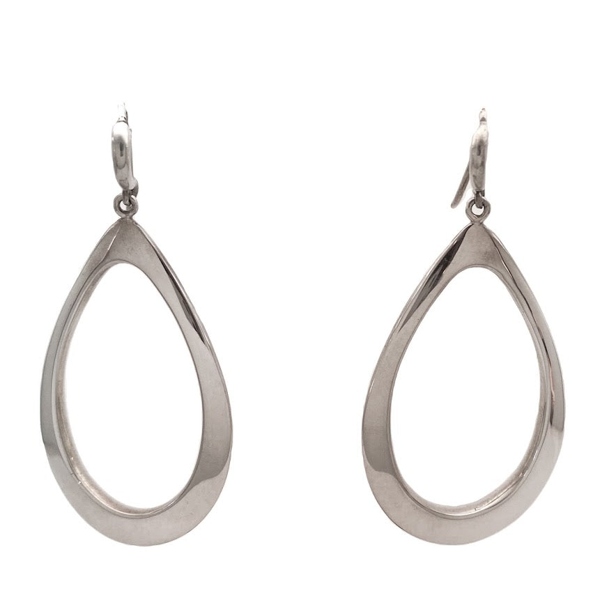 Pear Shape Drop Earrings