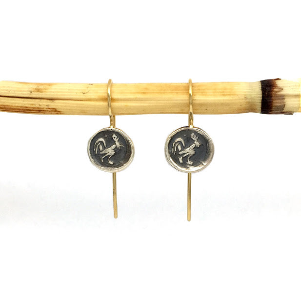 Rooster image, an impression of ancient stone seal