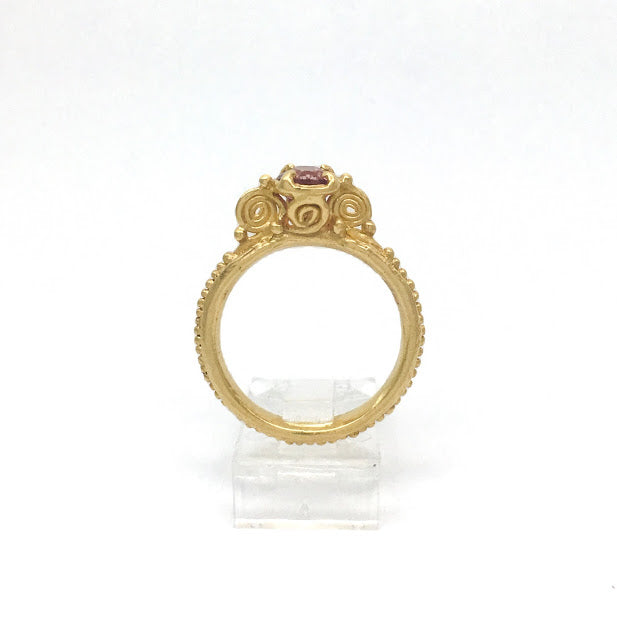 Spiral and caste granulation band