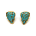 Bezel Turquoise Triangles