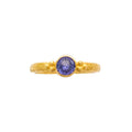 Hammered Twinkler Tanzanite Ring