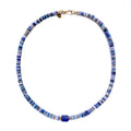 Lighting Ridge Australian Opal and Tanzanite Beaded Necklace