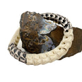African snake vertebrae bones and sterling snake bone castings